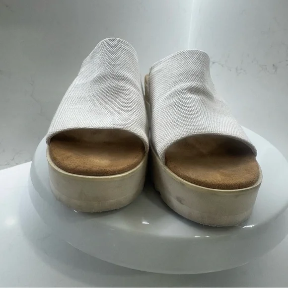 Toms Diana Mule Sandal Size 9 in natural - Picture 9 of 10